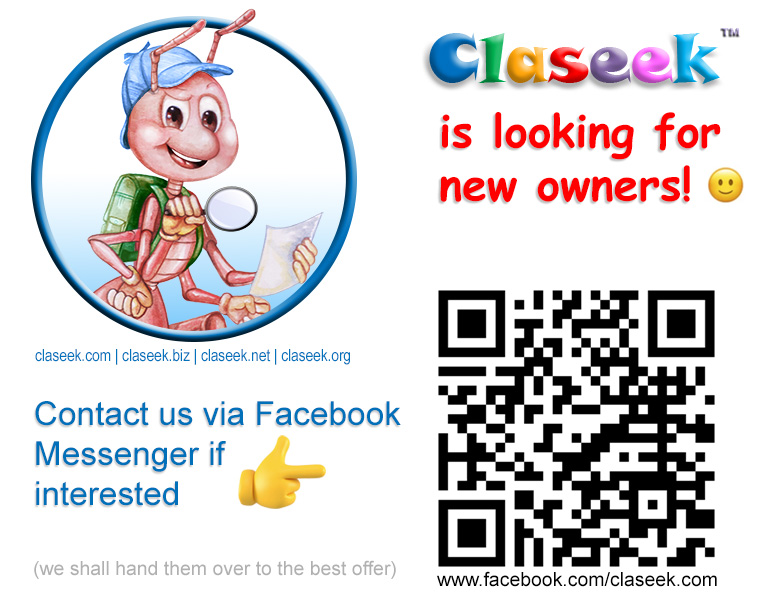 Claseek.com is for sale